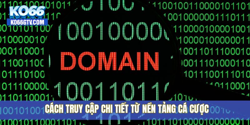 Cách truy cập chi tiết từ nền tảng cá cược