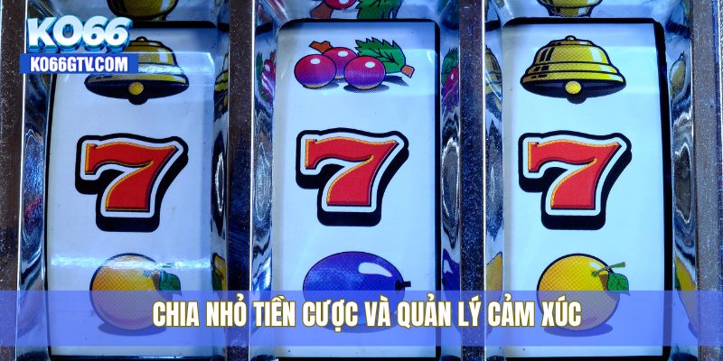 Chia nhỏ tiền cược và quản lý cảm xúc