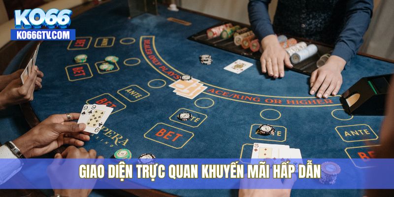 Giao diện trực quan khuyến mãi hấp dẫn